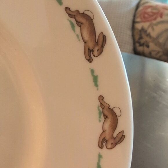 Vintage Royal Doulton Bunnykins Child's Plate and Cup Set - Picture 10 of 14